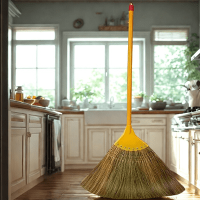 balai paille | 2 balai naturel tissé - Propretechic Eclat