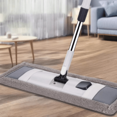 nettoyer sol parquet balai plat professionnel