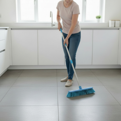balai pour nettoyage des sols carreaux dur