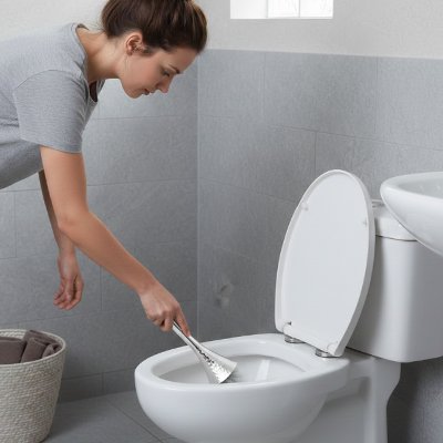 Brosse wc élégante Hygiénique nettoie sans effort