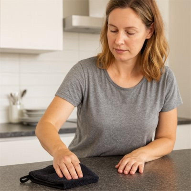 Chiffon en microfibre tissu tricoté 40×40 cm