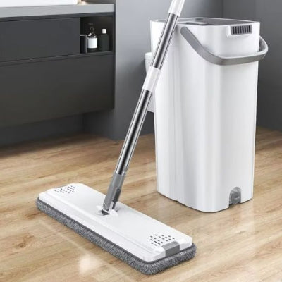 nettoyage salle de bain balai lave sol