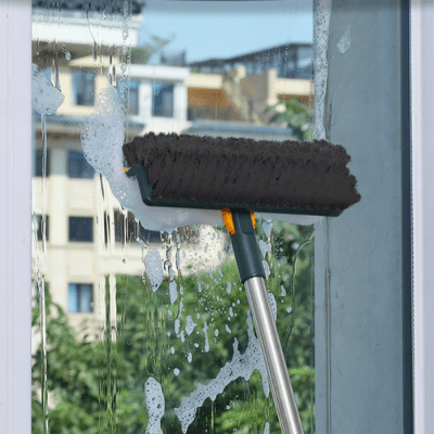 nettoyage vitre balais brosse
