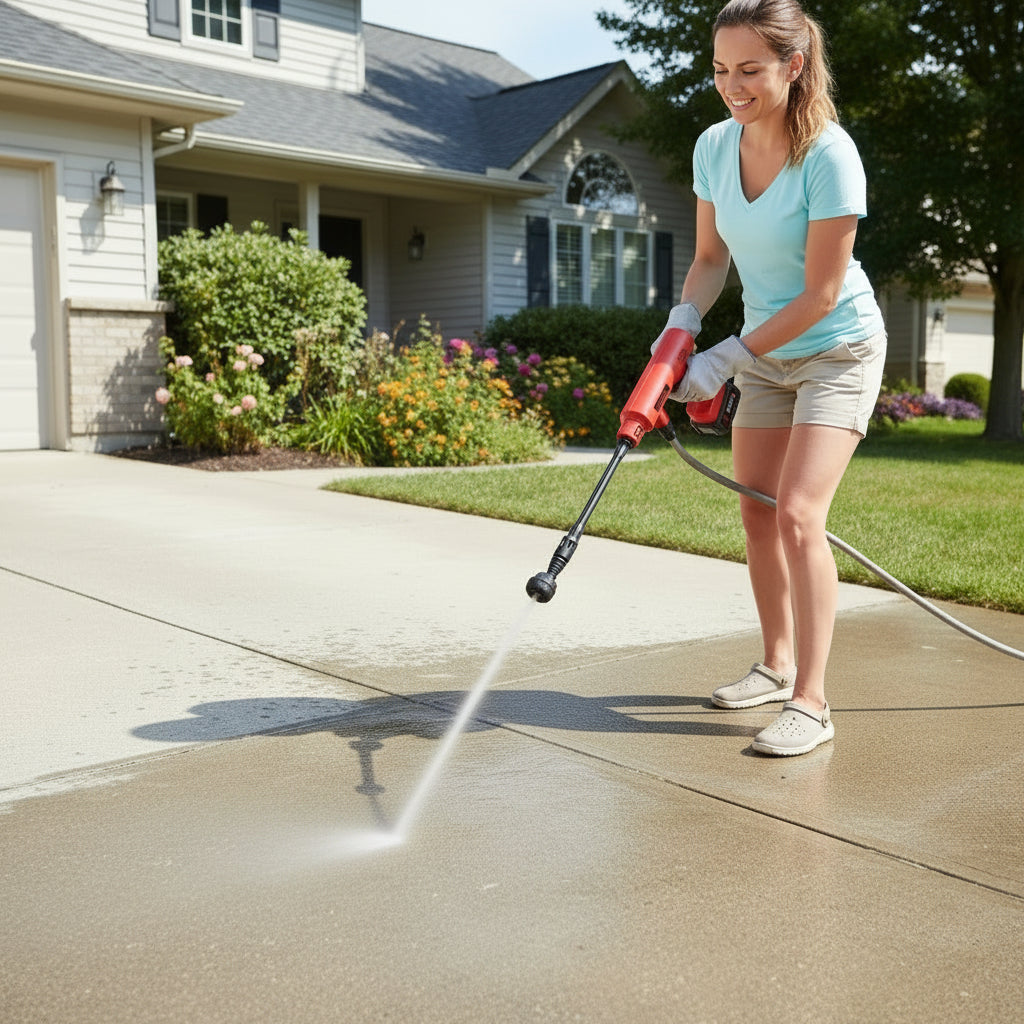 nettoyeur haute pression portable PowerWash 200 pour nettoyer extérieur maison