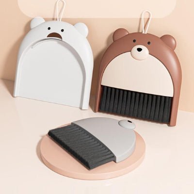 pelle et balai | 2 pièces pelle balai nounours - Propretechic Eclat