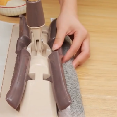 Serpillière microfibre se fixe balai plat