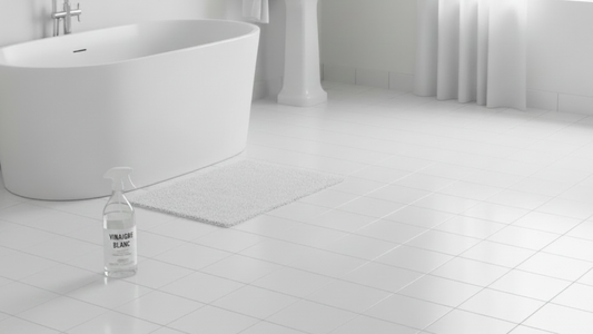 Combien de temps peut-on laisser du vinaigre sur du carrelage ?