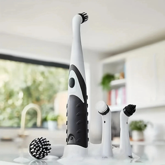 BROSSE ELECTRIQUE POUR JOINT CARRELAGE CleanMaster noir