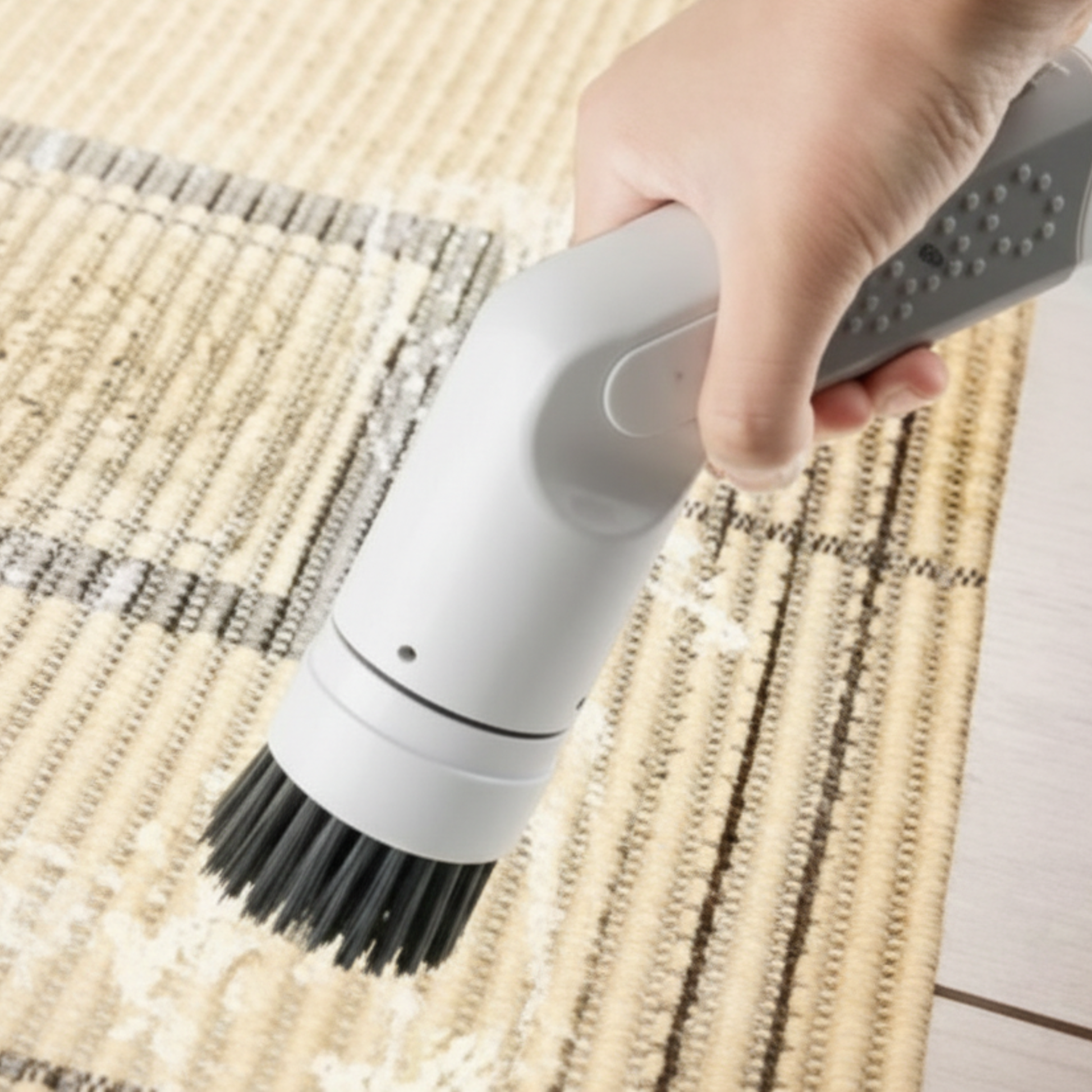 BROSSE ELECTRIQUE POUR NETTOYER LES JOINTS DE CARRELAGE Sans Fil 4 Têtes polyvalent