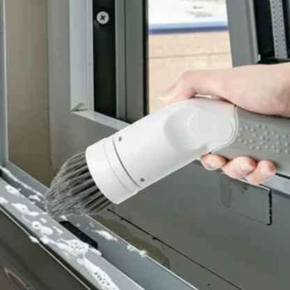 BROSSE ELECTRIQUE POUR NETTOYER LES JOINTS DE CARRELAGE Sans Fil 4 Têtes multifonction