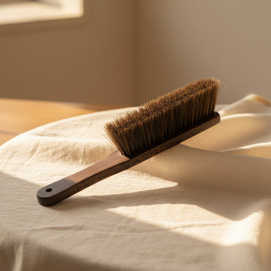 Balayette en bois Durable et Authentique nettoyage d'aile de poulet