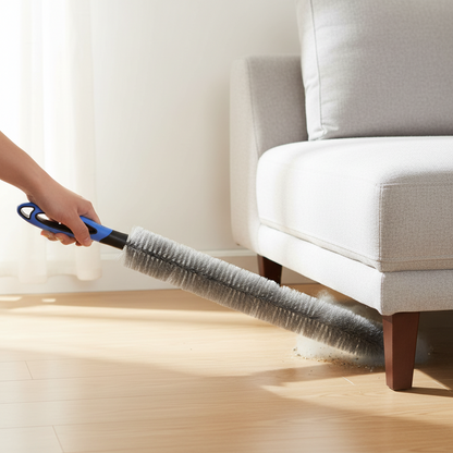 Brosse pour nettoyer radiateur en fonte 60cm Premium sous meuble