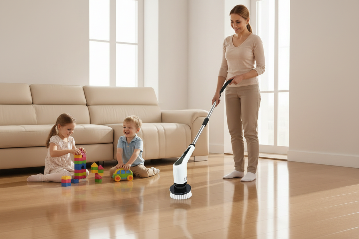 Balai brosse électrique | 7 têtes multifonctions