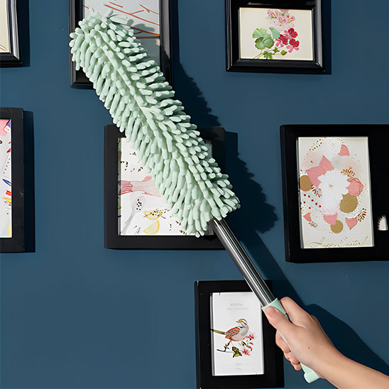 PLumeau microfibre Efficace vert clair