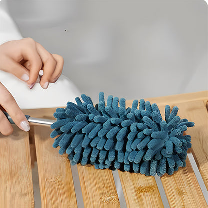 PLumeau microfibre Efficace bleu violacé