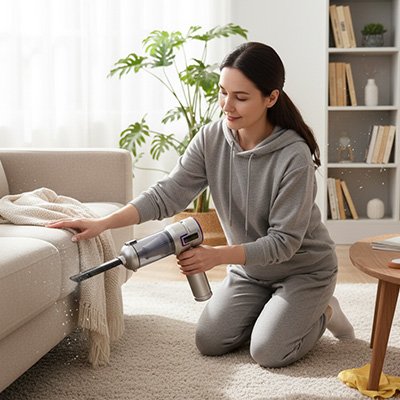 Aspirateur à la main poussière