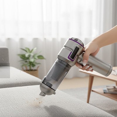 Aspirateur à la main puissant