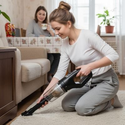 aspirateur à main Portable et Puissant sol