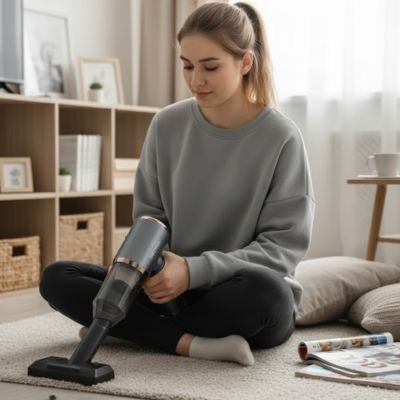 Aspirateur à main nettoyage sans effort