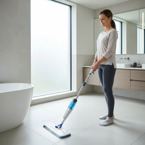 balai à spray Microfibre Pro nettoie sans douleur au dos