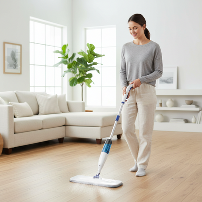 balai à spray Microfibre Pro parquet