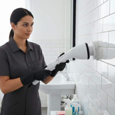 balai brosse electrique carrelage MultiClean Pro nettoyage mur carreaux