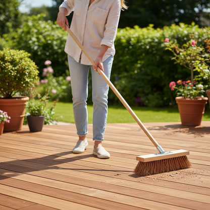 balai brosse exterieur AntiMousse terrasse bois