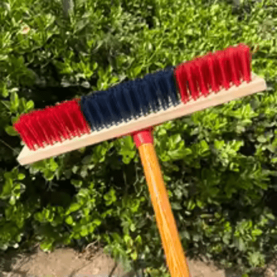 Balai de cantonnier bicolor