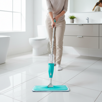 balai nettoyant sol Spray Microfibre 360 salle de bain
