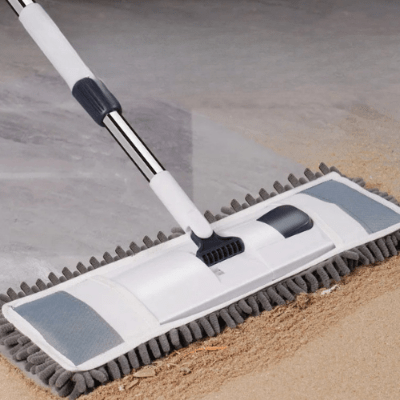 nettoyer poussière balai plat professionnel chenille