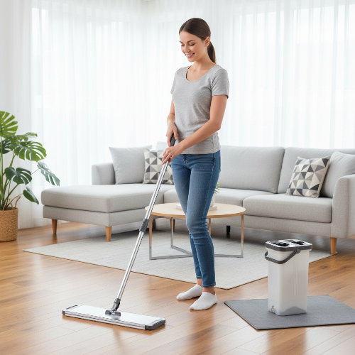 balai professionnel sol EssorageClean nettoie sans douleur