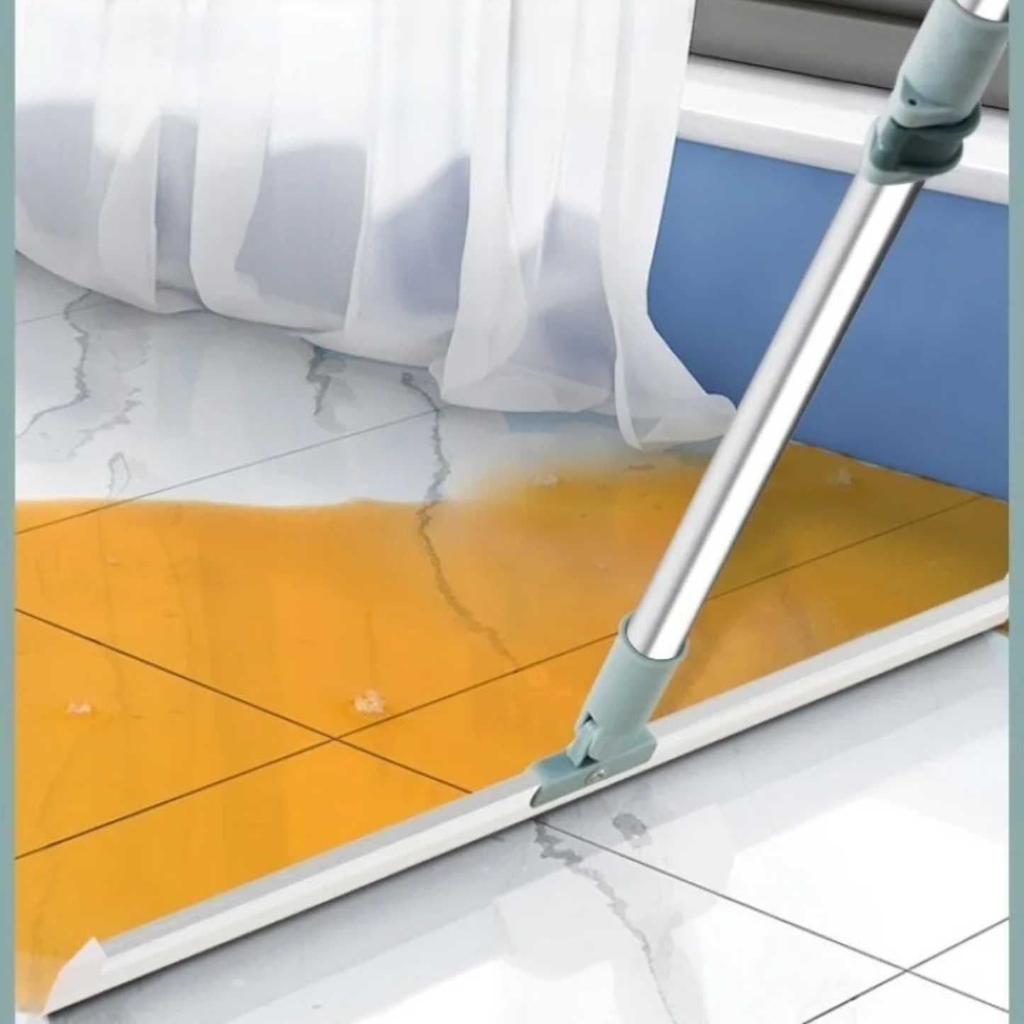 balai raclette sol 2en1 Pivotant racle-l' eau sale sans effort