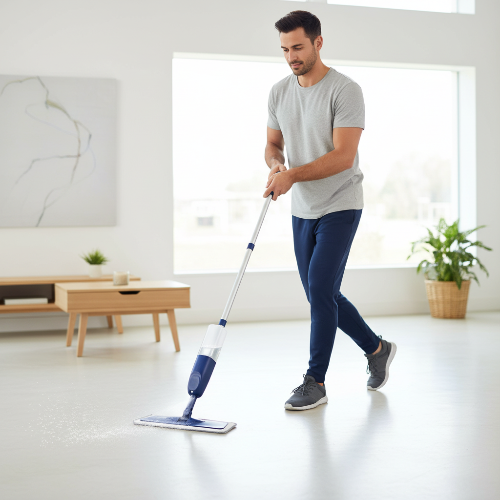 balais laver sol Vaporisateur 360 nettoie rapidement