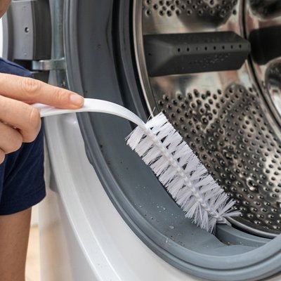 Brosse à radiateur Efficace tige courbée