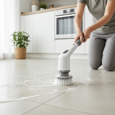 brosse carrelage electrique Multi-Puissance 10-en-1 nettoyage carreaux