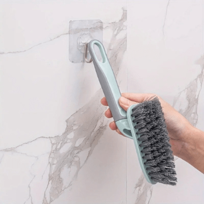 brosse de nettoyage carrelage suspendre facilement