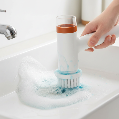 brosse électrique menage Rotativa 360 nettoyage lavabo