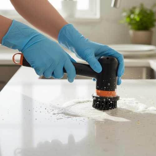 brosse-électrique menage Rotativa 360 nettoyage plan travail