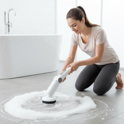brosse electrique nettoyage carrelage UltraScrub pour sol