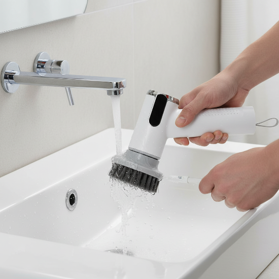 brosse électrique salle de bain Sans Fil IPX7 se lave robinet
