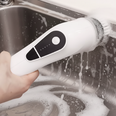 brosse joint carrelage électrique UltraClean 6 en 1 nettoyage évier