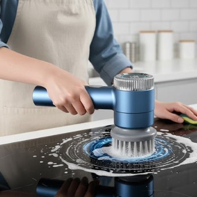 Brosse nettoyage electrique Power multi-surfaces enlève rapidement saleté