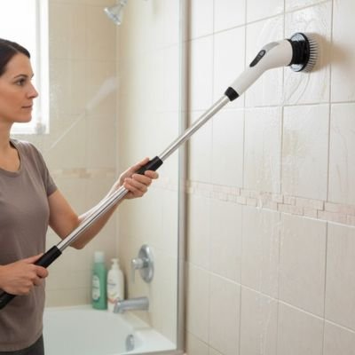 Brosse nettoyage electrique Rapide et Efficace liberté de mouvement