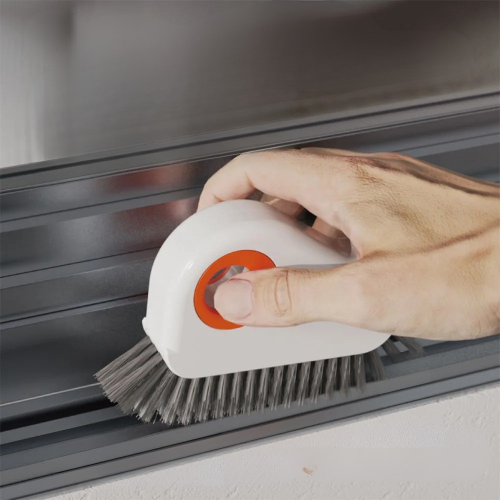brosse nettoyante carrelage MultiPro 3-en-1 poignée ergomique