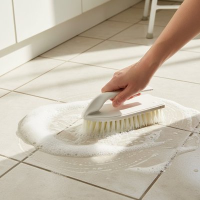 Brosse pour carrelage Efficace et Durable poils résistants