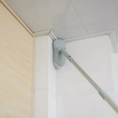 facilement atteindre en haut mur manche long avec brosse pour nettoyage carrelage