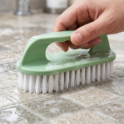 Brosse pour nettoyer le carrelage Efficace vert