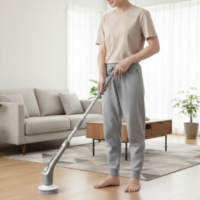 brosse rotative carrelage MultiClean-Premium nettoyage salon