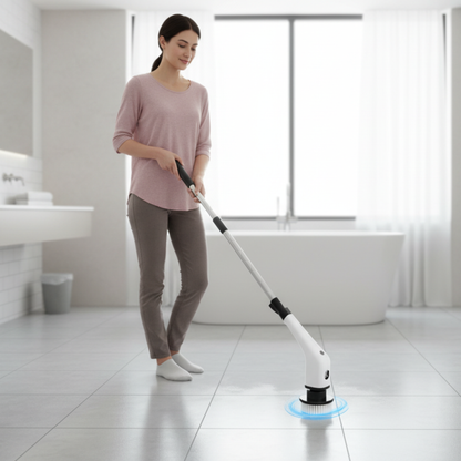 brosse rotative pour nettoyage carrelage interieur 7 Embouts sans douleur 