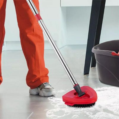 brosser sol avec microfibre brosse rotative pour nettoyage carrelage interieur